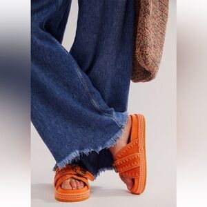 MOU Fruit Punch Slide Sandals Size 40 EU or 9.5 US NIB